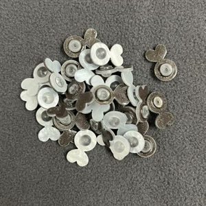 ダイヤモンドプレート　ピアスキャッチ（2個入り）